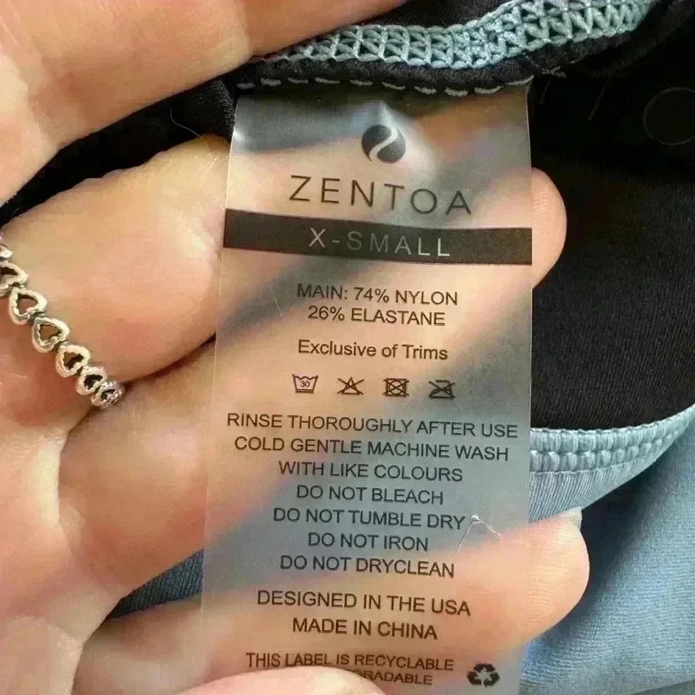 Zentoa Butt Scrunch Leggings size XS 033-B - Picture 4 of 5